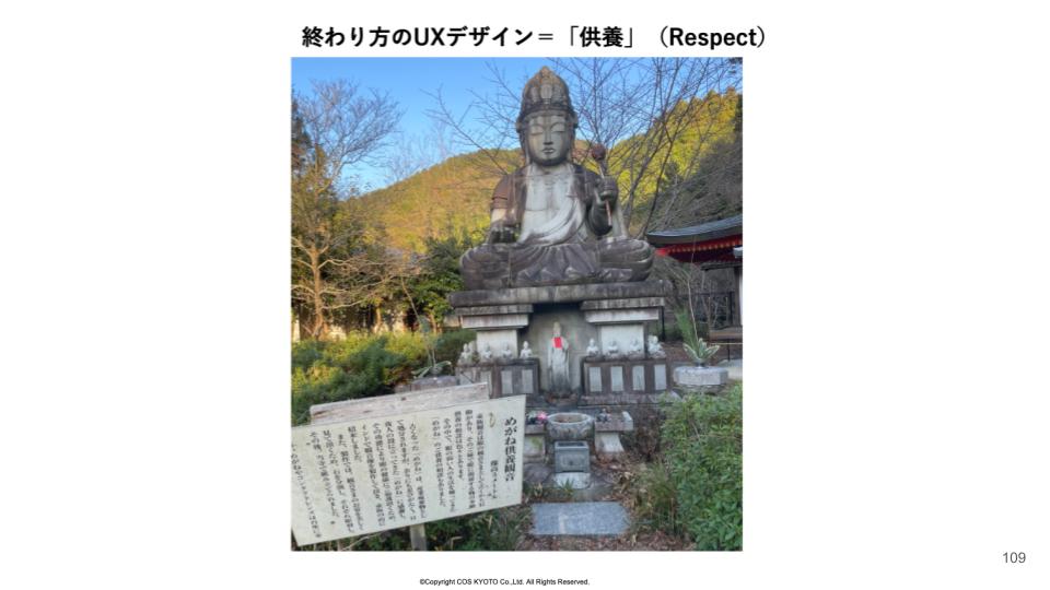めがね供養観音の写真